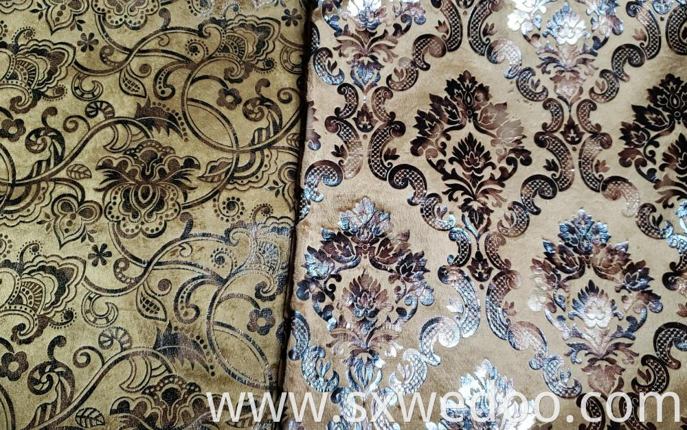 Foil Velvet Sofa Upholstery Fabric